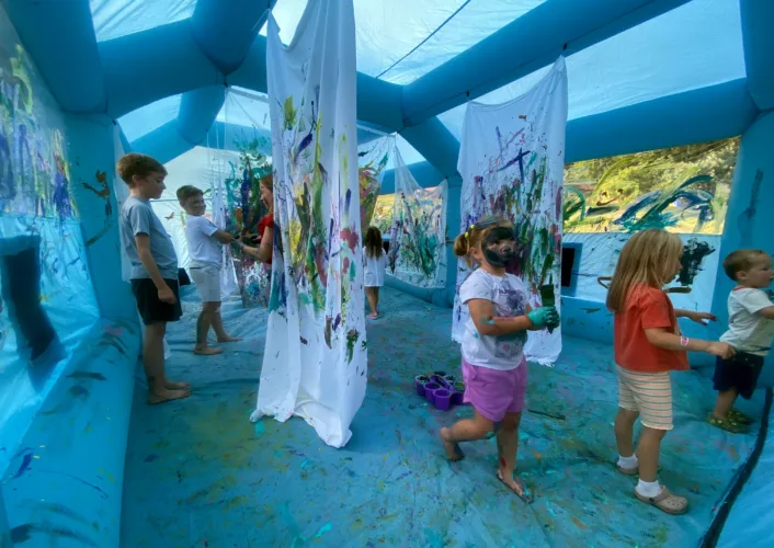 Wheeling Country Day School Hosts Color Splash
